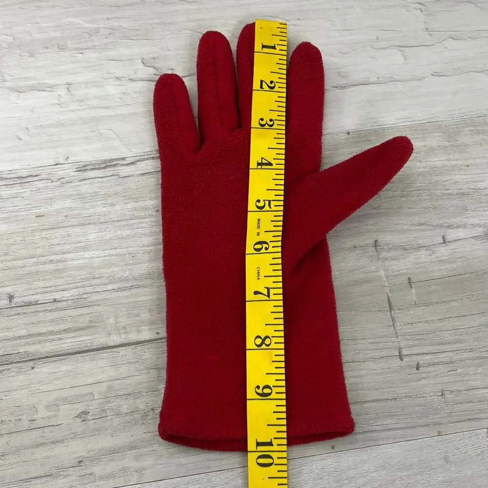Vintage Bath & Body Works Red Winter Hat And Glove Set